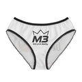 MB Mind & Body Women's Briefs — 'Thou Shall Not Be Stupid' Colorful Slogan Panties