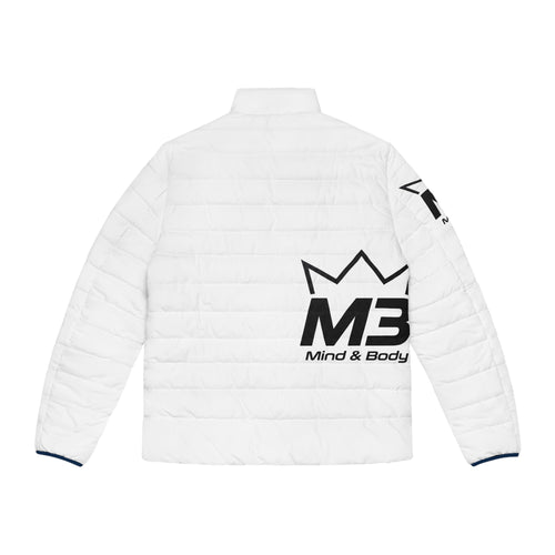 MB  Mind & Body Men's Puffer Jacket (AOP)