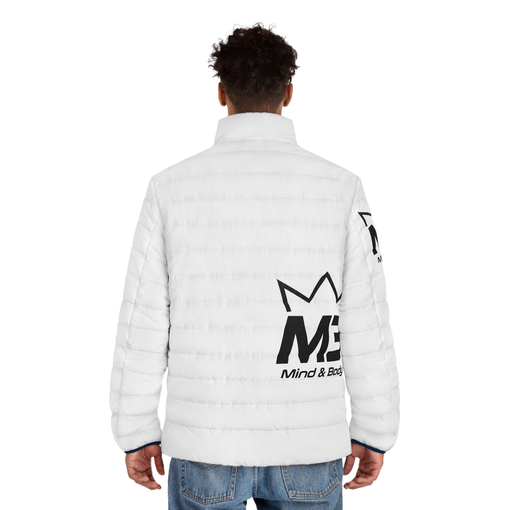 MB  Mind & Body Men's Puffer Jacket (AOP)