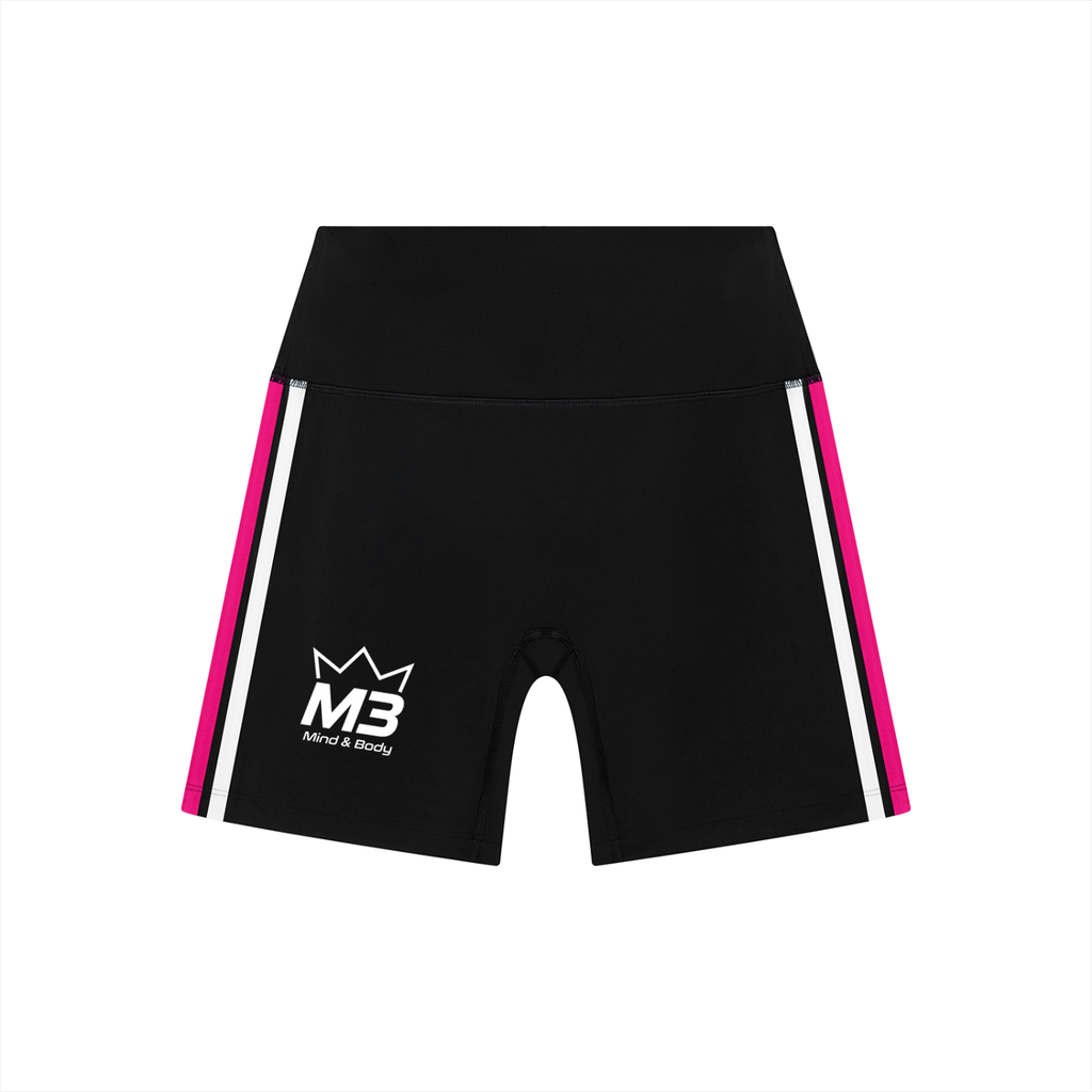 MB Mind & Body Women’s High Rise Tight Yoga Shorts