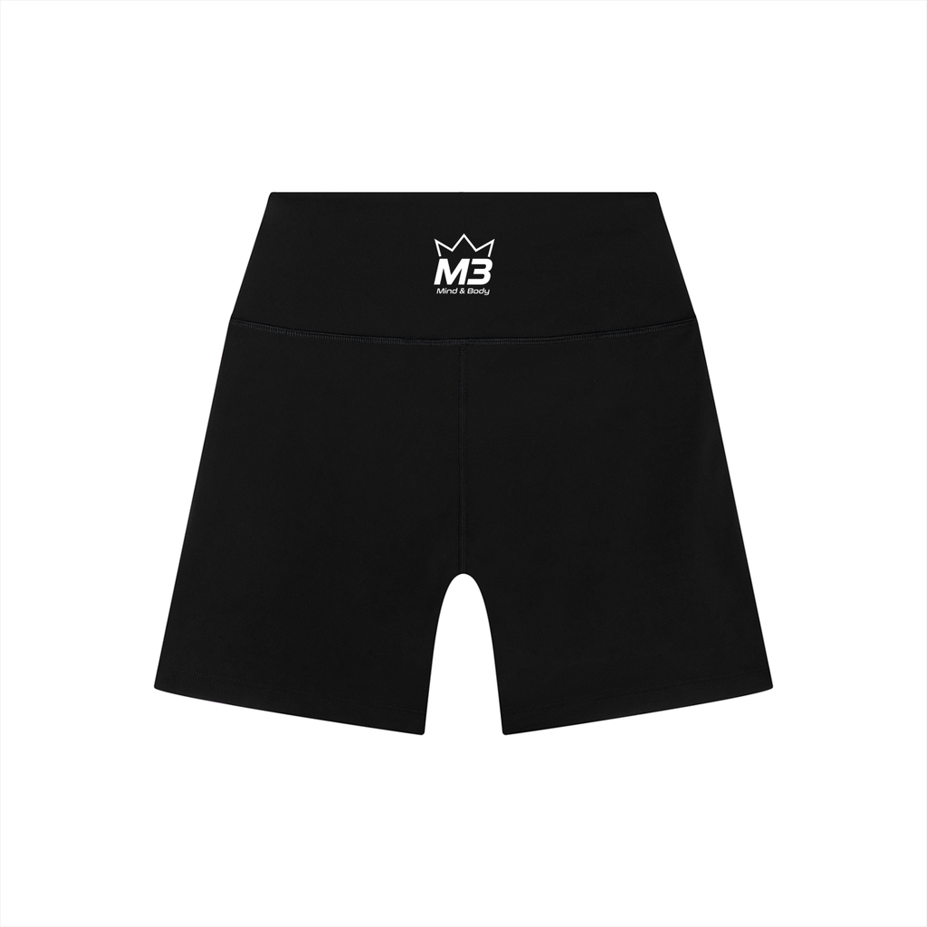 MB Mind & Body Women’s High Rise Tight Yoga Shorts